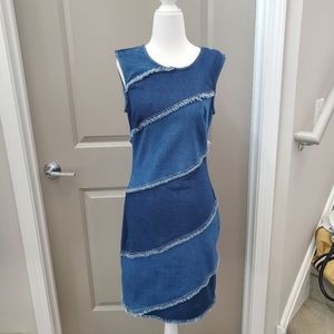 VENUS Two Toned Denim Dress *NWOT*
